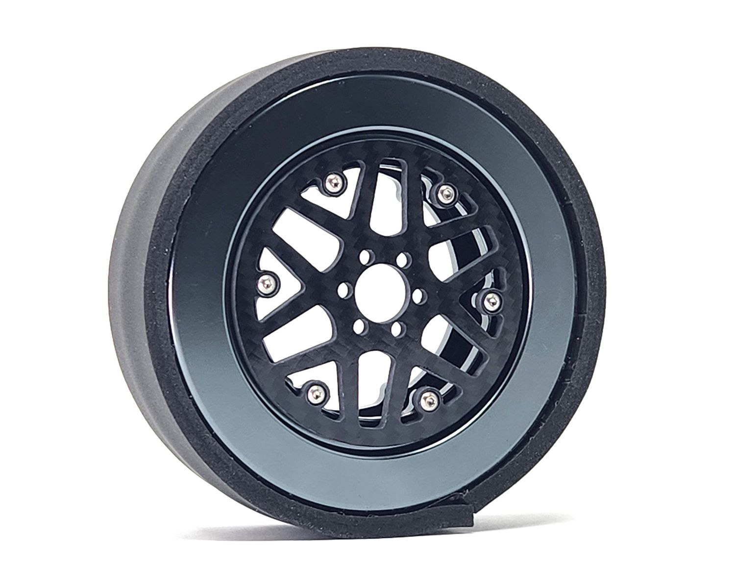 Loaded Dice eXtreme, 2.2 Beadlock Wheels, Style: Arc8 Carbon fiber