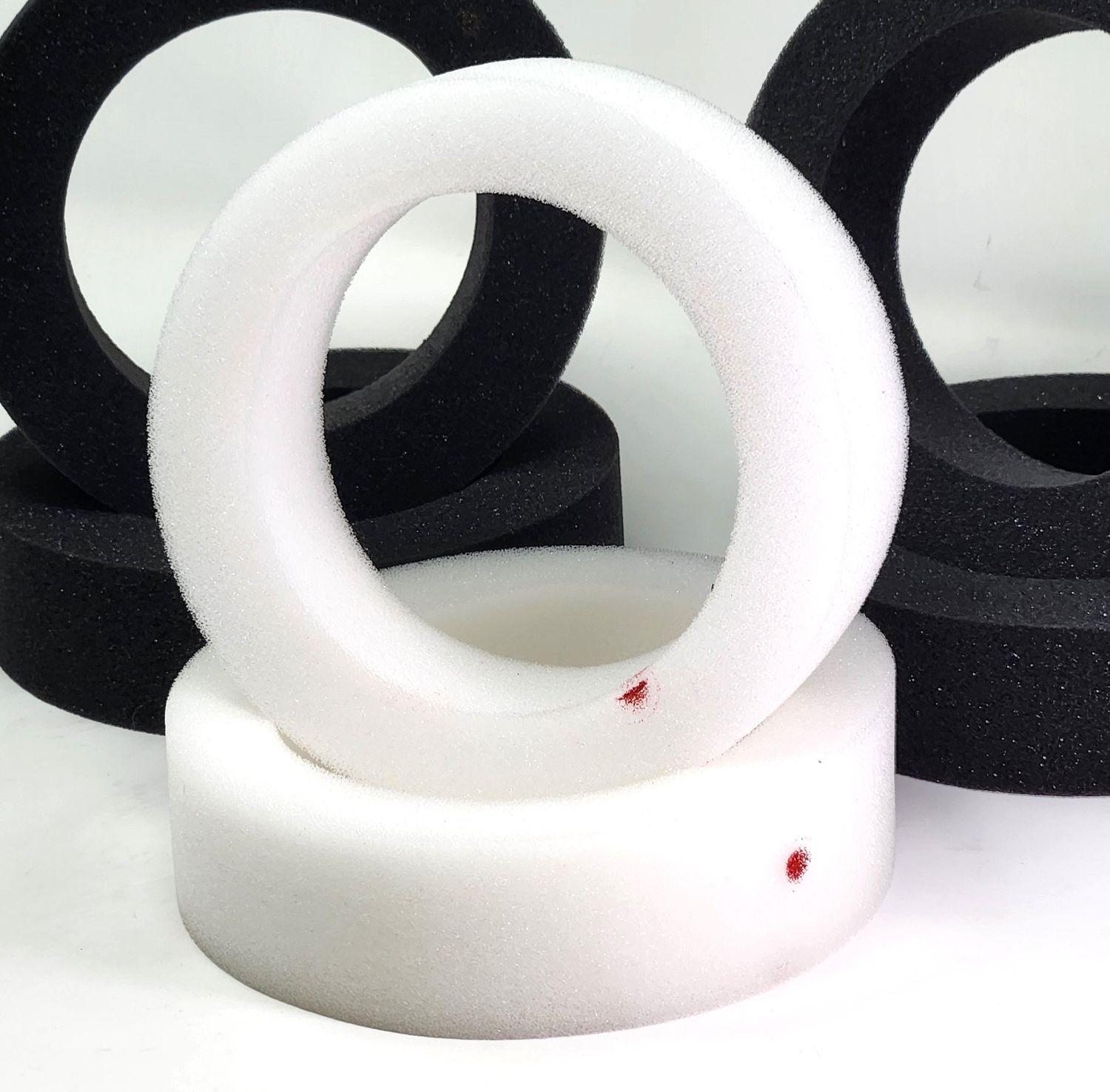 Crown Outer Foams for LDX wheels, Outer Foam Type: Soft ( Red )