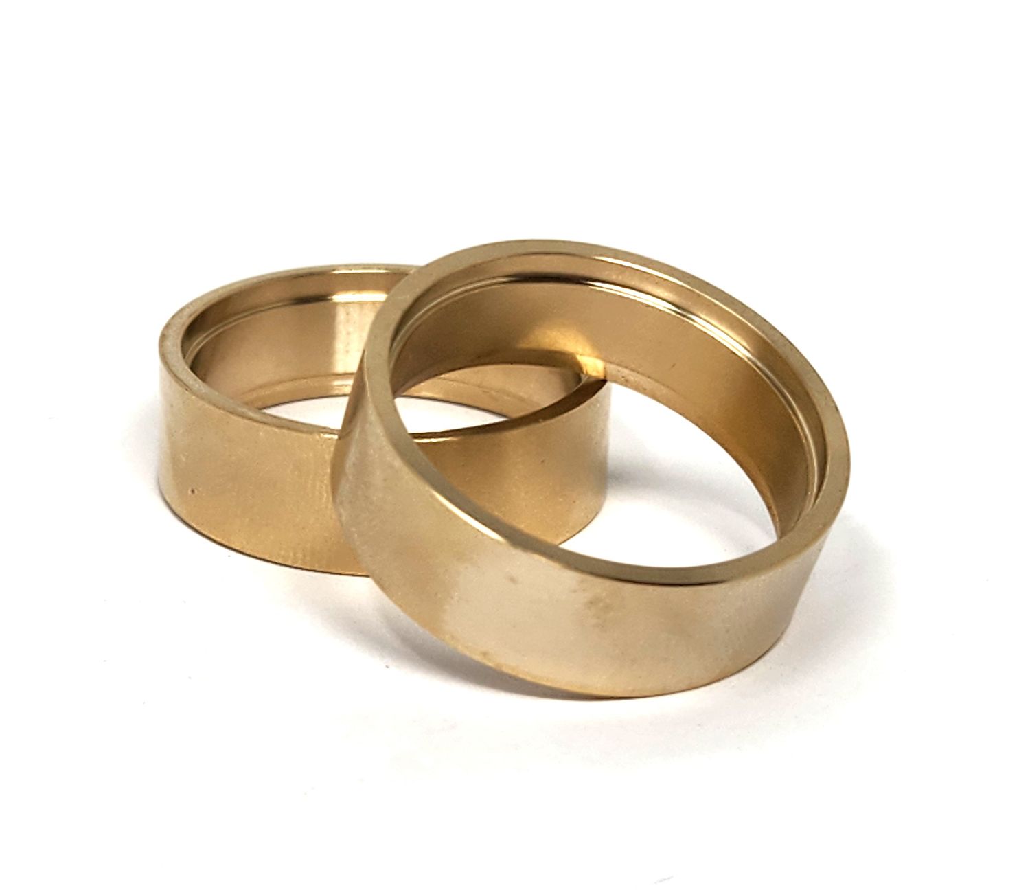 1.0 Dlux Wheels Brass Rings