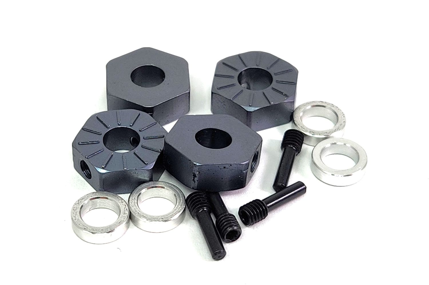 12mm Wheel Hex with pins (Capra-style)