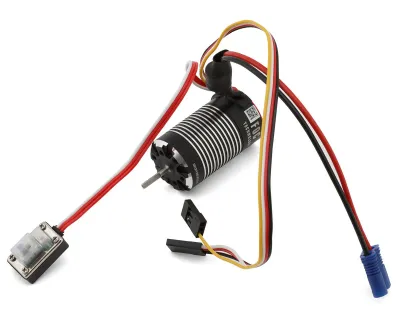 Hobbywing Quicrun Mini16 Fusion 370 2-in-1 Brushless ESC &amp; Motor System w/EC2 Connector (3000Kv)