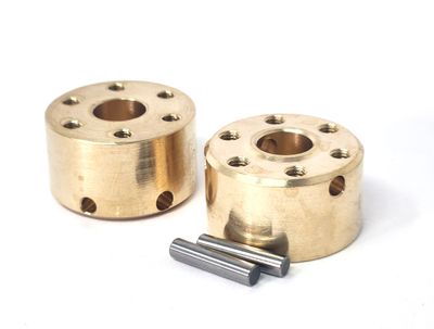 Brass 8mm Hubs