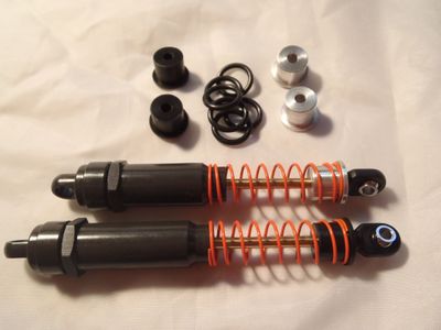 No pre load shock spring cups