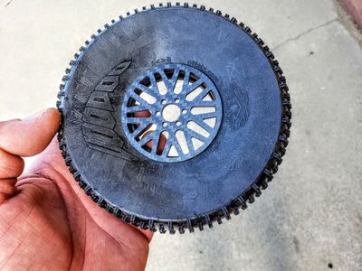 2.2" Loaded dice wheels