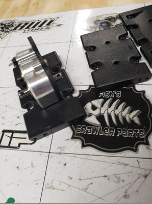 FCP Skid Plate for LEFT-motor Dlux NOD-2 trans