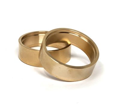 1.0 Dlux Wheels Brass Rings