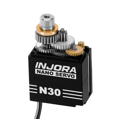 INJORA Aluminum N30 NANO Servo with Servo Saver for 1/30 SCX30