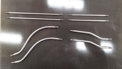 Y-Town Double Agent chassis Titanium links