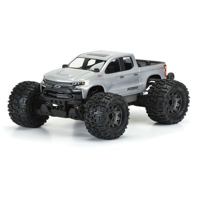 1/10 2019 Chevy Silverado Z71 Trail Boss Clear Body PRO350600