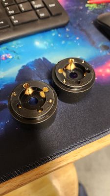 Capra 1.9 Heavy Brass Portal Covers