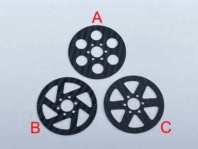 1.9" Loaded dice wheels