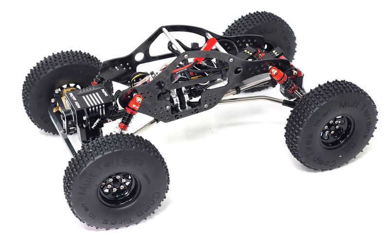 dluxfabクローラーRC ギアボックス カーボンプレート仕様 5566532683.jpg