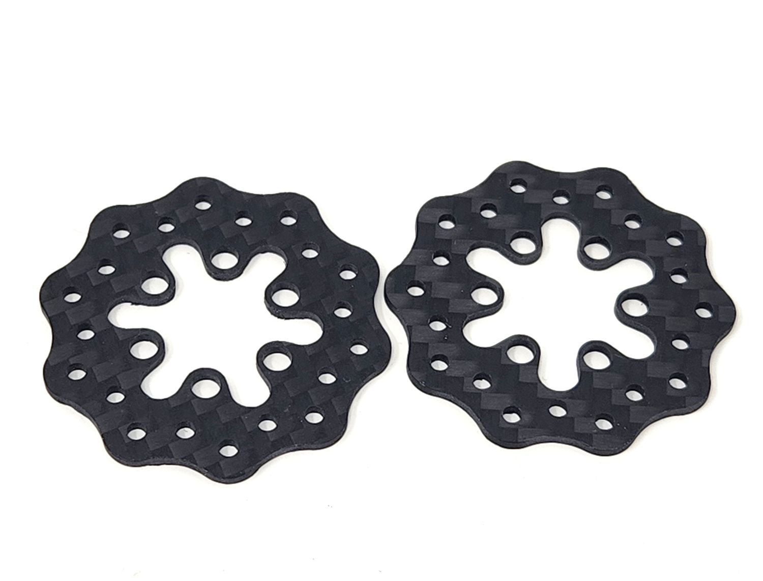 Carbon Fiber Brake Rotors, Color: Black