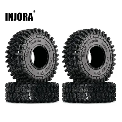 INJORA 1.0" 64*24mm S5 Super Soft Sticky Rock Crawling Tires