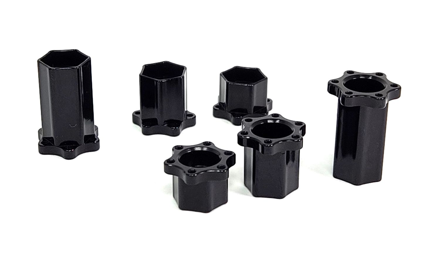 SCX24/TRX4M Wheel Hubs for 7mm hexes