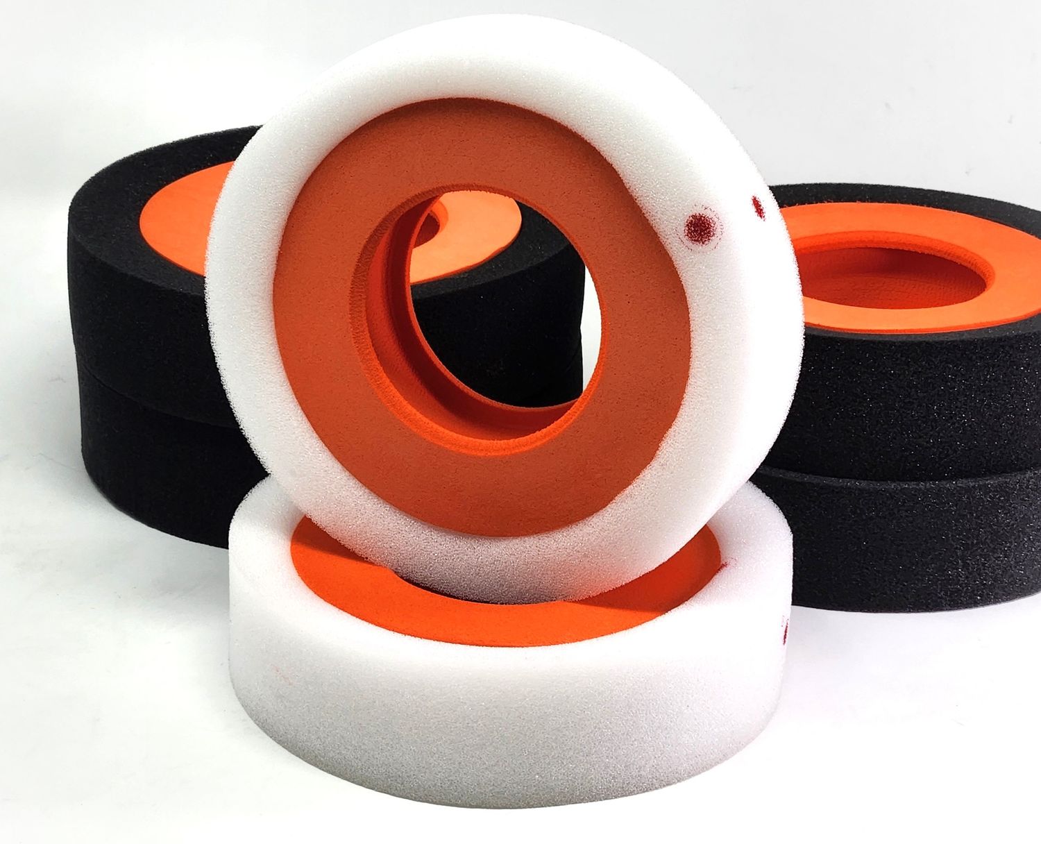 Crown Dual Stage Foams for Loaded dice, Outer Foam Type: Soft ( Red )