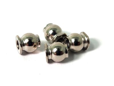 Threaded hollow balls