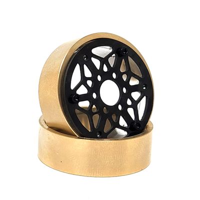 1.0 Dlux Wheels Brass Rings