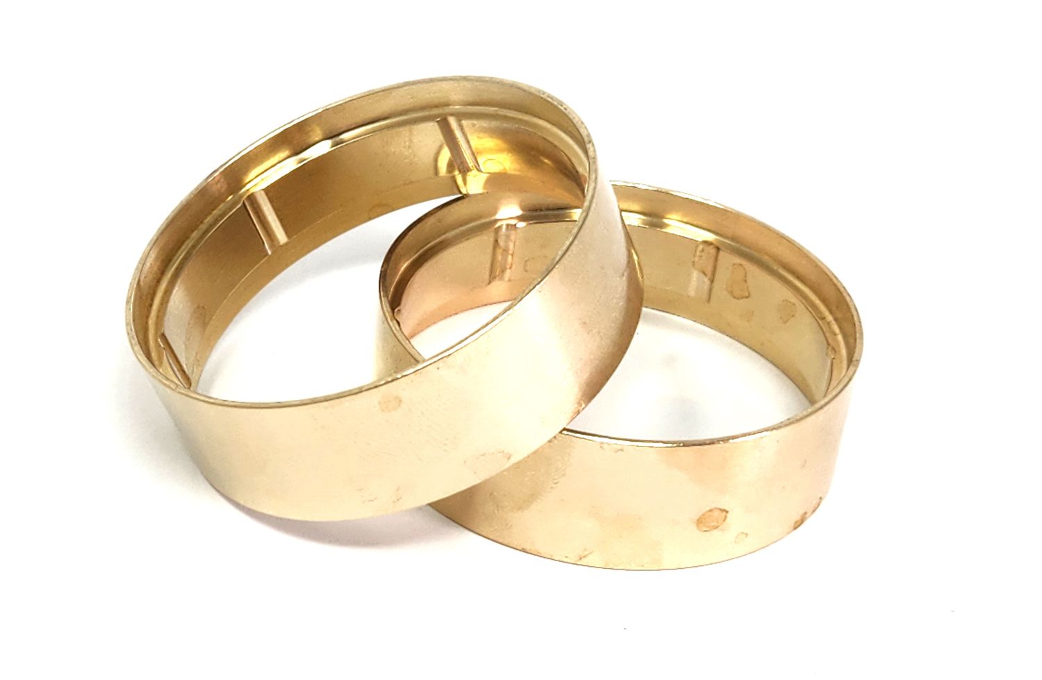 1.9 Brass rings for Dlux wheels