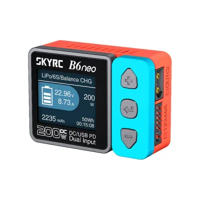 SkyRC B6 Neo 200w 10A 1-6S DC Smart Charger XT60