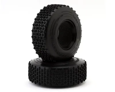 JConcepts Boss 1.9" 1.9" All Terrain Comp Rock Crawler Tires (2) (4.25” OD) (Green)