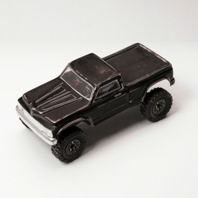 RADIANZ SCX30 Pickup Bravo Airbrush Hand Painted Lexan Body – GlowMini