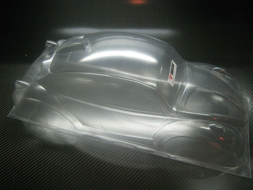 Blue Groove HPI RS4 MT VW BAJA BUG BODY with Engine Cover and Spoiler