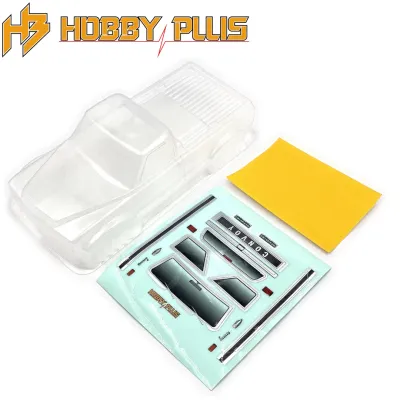 Hobby Plus HBP240537 Body For Convoy V2 Clear Poly CR-18P 1/18 RC Car Truck