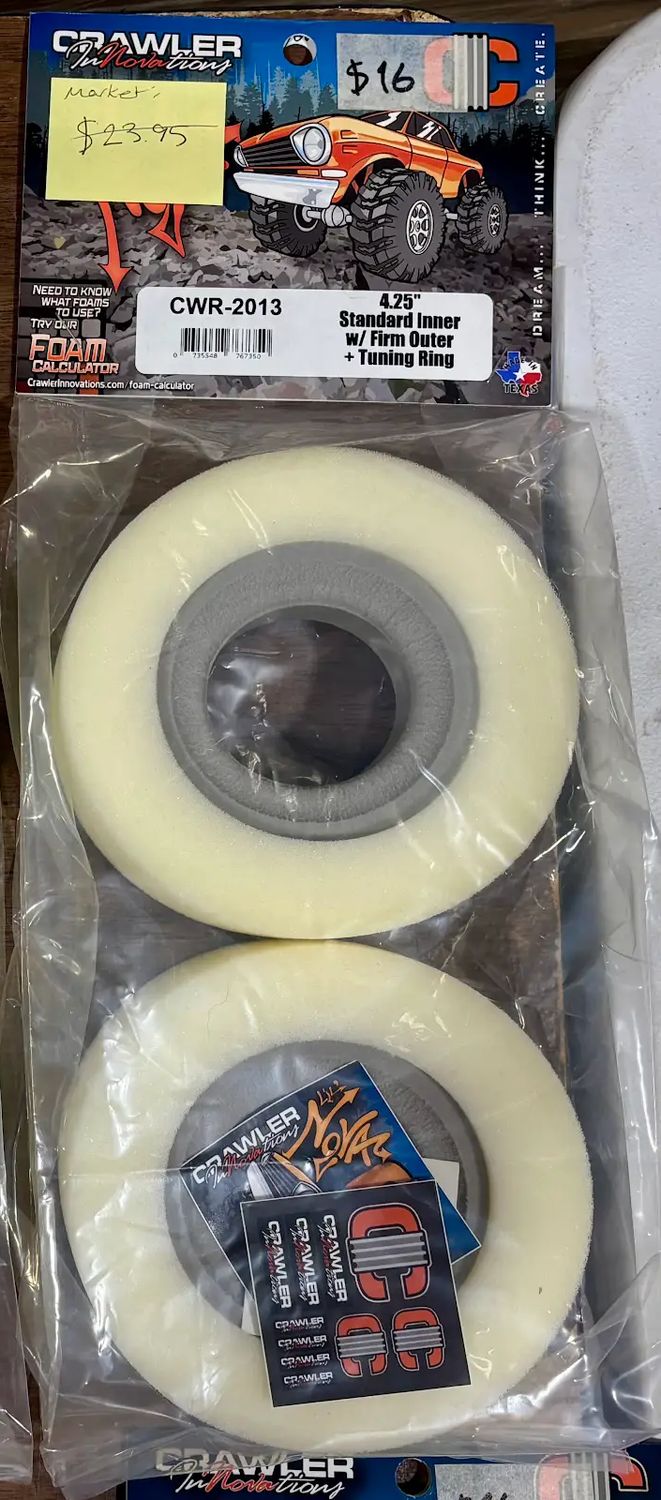 CWR-2013 Lil' Nova Dual Stage 4.25” Standard Inner / Firm Outer &amp; Tuning Ring (Pair)
