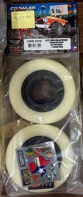 CWR-2319 Lil' Nova Dual Stage 4.25” Wide Heavy Weight Comp Cut Inner / Firm Outer &amp; Tuning Ring (PAIR)