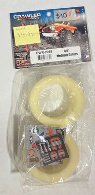 Crawler Innovations 4.0" Medium Outers Pair CWR-2055