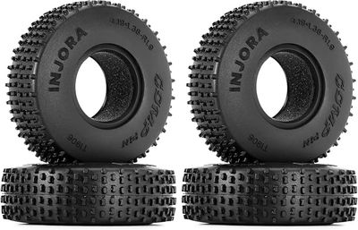 Injora 1.9" 4.19" OD Comp Pin Tires AX-T1906 (Set of 4 tires)