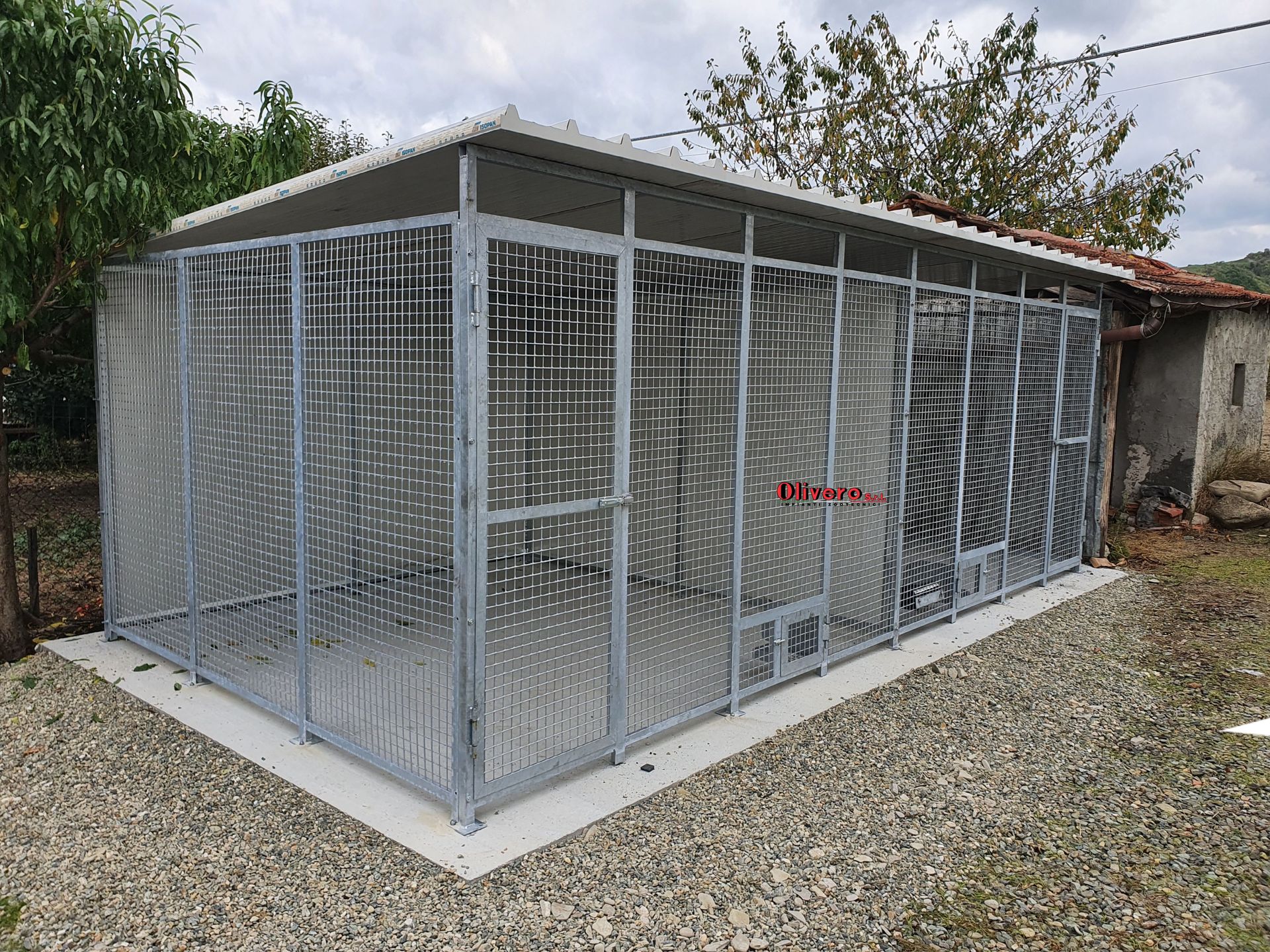 Gabbia per animali domestici 2 posti