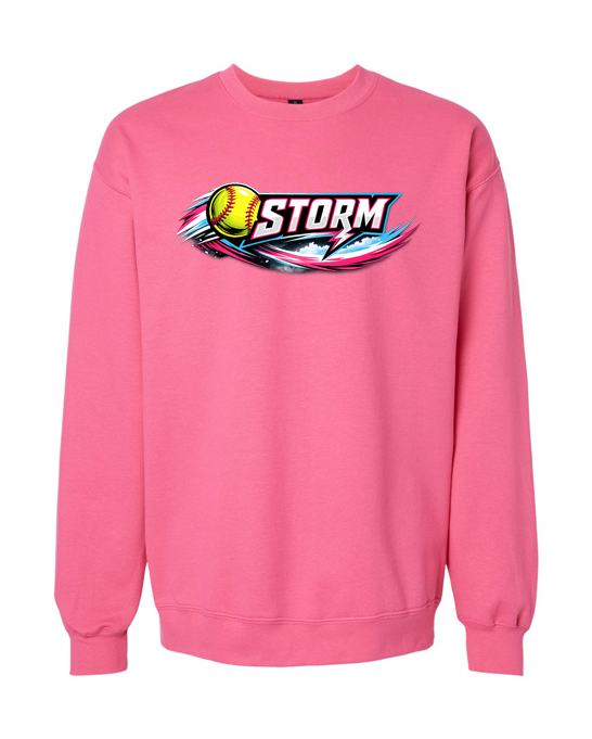 Pink Storm Logo Sweatshirts