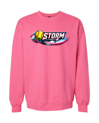 Pink Storm Logo Sweatshirts