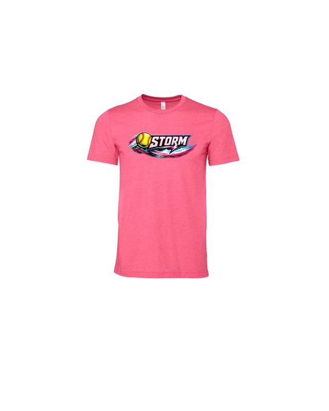Pink Storm logo T shirt