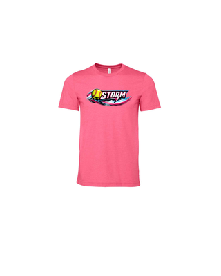 Pink Storm logo T shirt