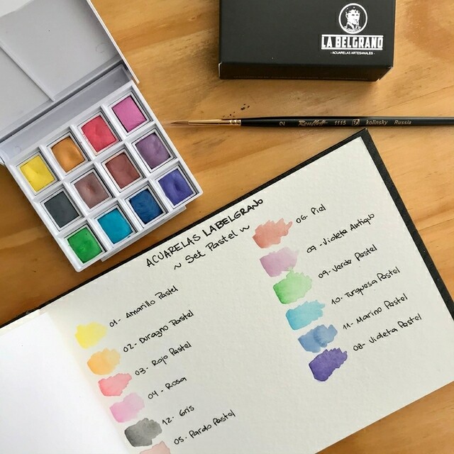 Pastel - Set 12 colores