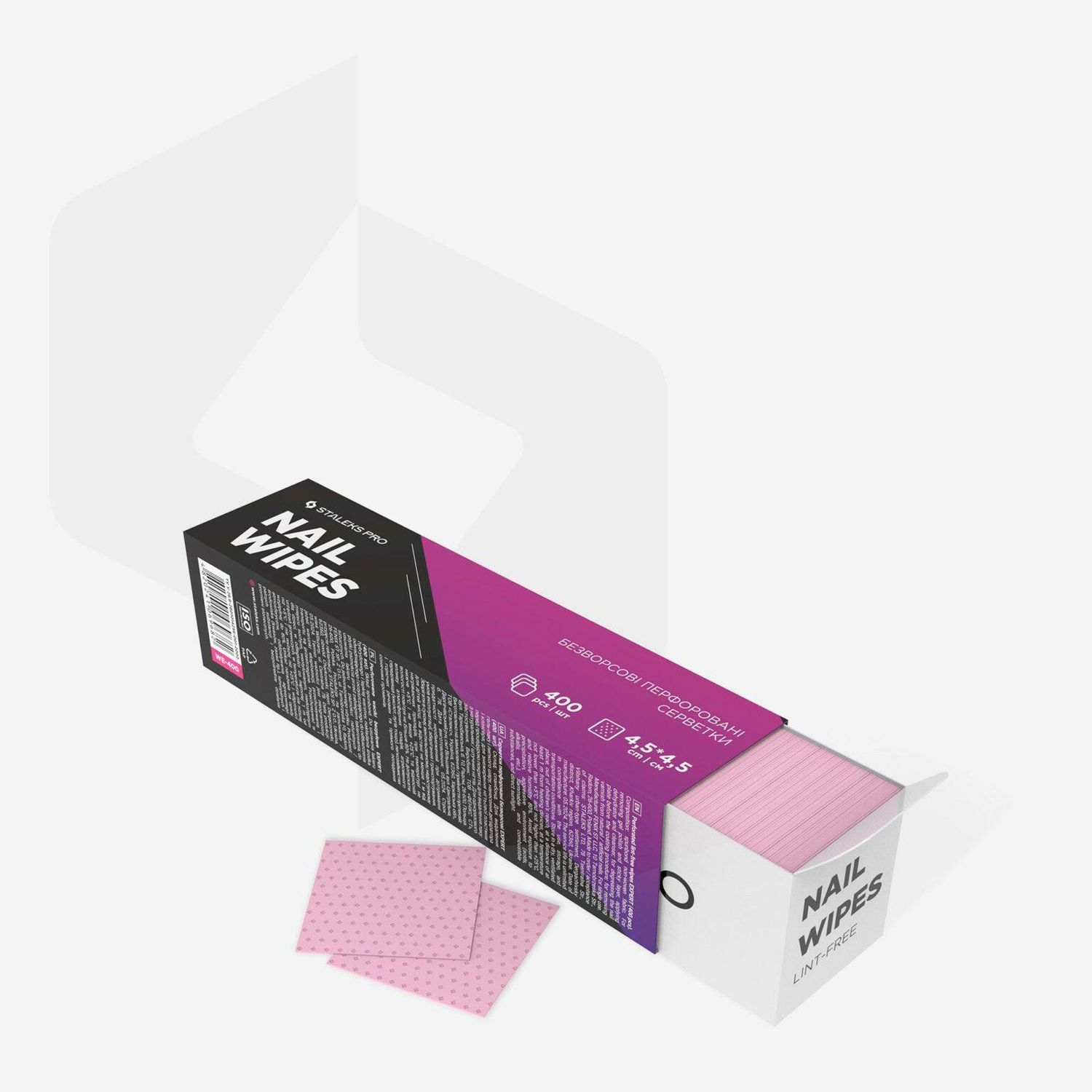 Toallitas perforadas sin pelusa EXPERT (400 uds.)