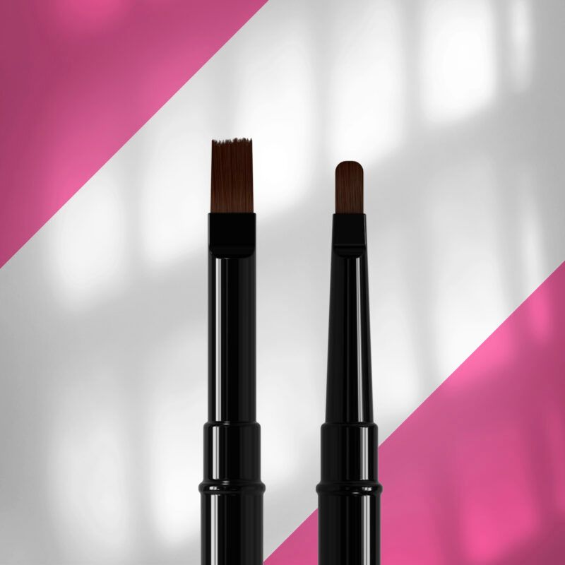 EXPERT pincel doble cara para gel 7 mm / para gel 10 mm