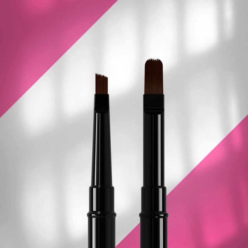EXPERT pincel doble cara para gel 11 mm / para gel 7 mm