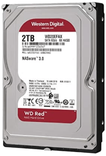 HDD 2 TB 3,5 WD Red WD20EFAX