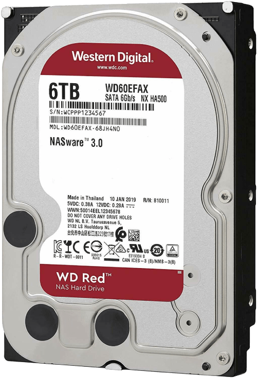 HDD 6 TB 3,5 WD RedWD60EFAX