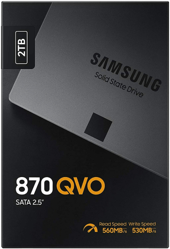 SAMSUNG SSD 870 QVO -  2 TB SATA