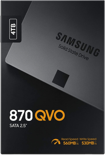 SAMSUNG 870 QVO -  4 TB SATA SSD