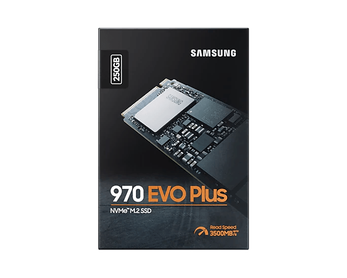 SSD 250 GB NVME M.2  SAMSUNG 970 Evo Plus