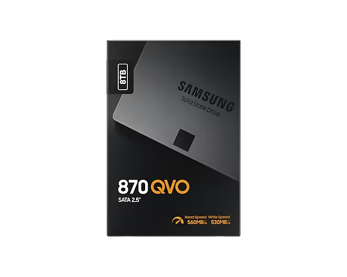 SAMSUNG SSD 870 QVO -  8 TB SATA