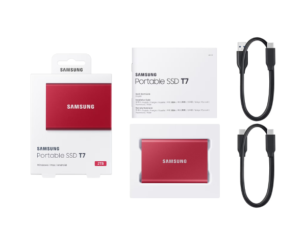 Portable SSD T7 USB 3.2 2 TB