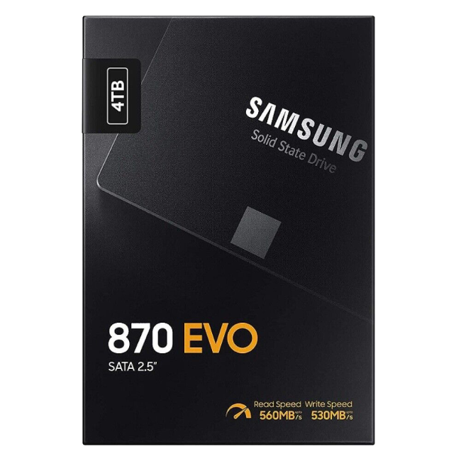 SAMSUNG SSD 870 EVO - 4 TB SATA