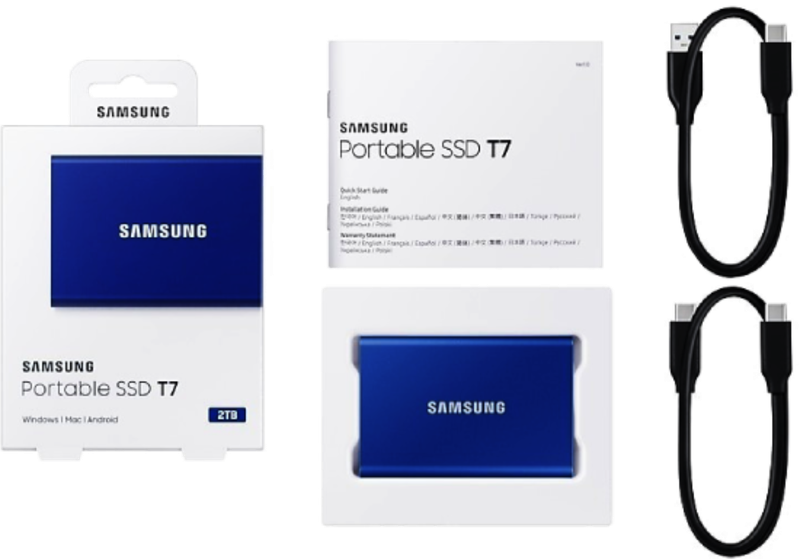 Portable SSD T7 Shield USB 3.2 1TB
